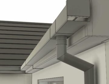 Gutters A properly functioning gutter system helps direct water away from your roof, siding, and foundation. TRX Roofing offers gutter installation options, including: Aluminum gutters Custom copper gutters We can coordinate the gutter system with the design and exterior finishes of the property.
